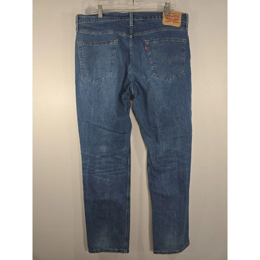 Levi's 541 Athletic Taper Jeans Mens 36x32 Dark Wash Denim Pants